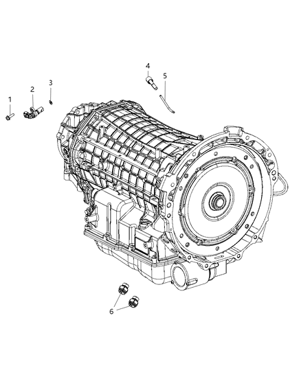 2011 Ram 1500 Vent-Transmission Diagram for 5192042AB