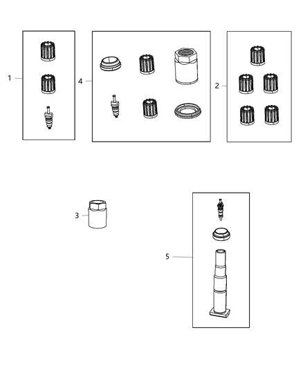 2015 Dodge Viper Tire Monitoring System Diagram