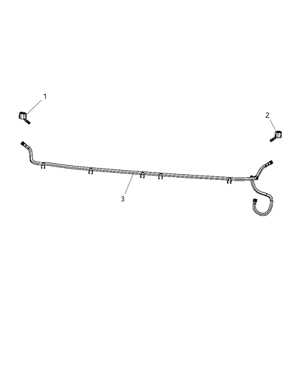 2011 Dodge Journey Nozzle-Washer Diagram for 1GD09HVGAA