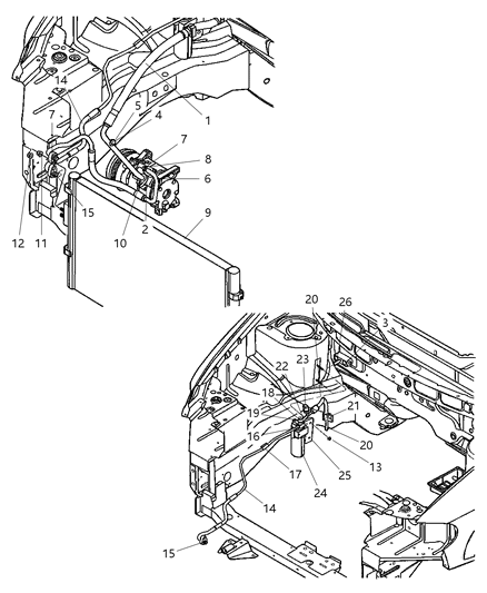 2007 Dodge Grand Caravan DRIER-Receiver Diagram for 5066503AB