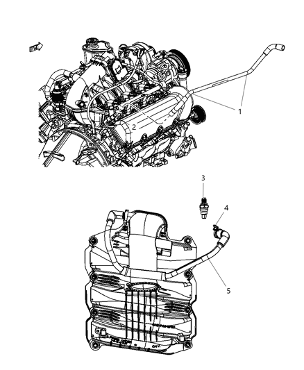 2010 Dodge Ram 1500 Crankcase Ventilation Diagram 1