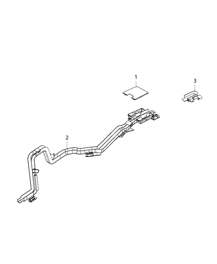 2020 Dodge Challenger Wiring, Body Troughs Diagram