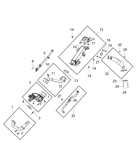 2018 Ram 4500 EGR System Diagram 1