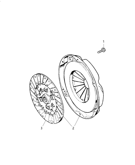 2003 Dodge Dakota Clutch Assembly Diagram