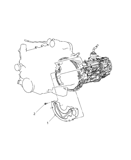 2008 Dodge Ram 3500 Mounting Covers And Shields Diagram