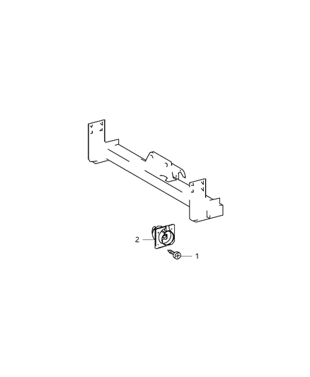 2008 Dodge Sprinter 2500 Connector-7 Way Diagram for 5127261AA