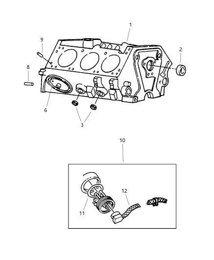 1997 Dodge Ram 1500 Cylinder Block Diagram 1