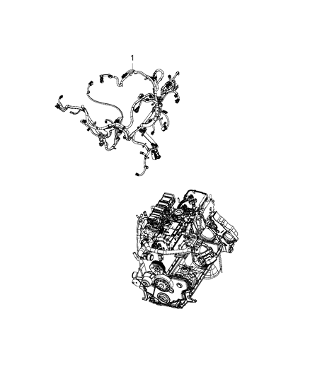 2020 Ram 2500 Wiring, Engine Diagram 1
