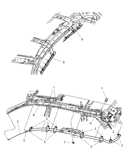 2006 Chrysler Pacifica Plug Diagram for XH41TL2AB