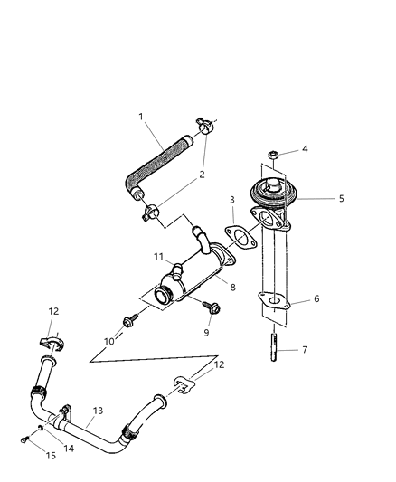 2002 Jeep Liberty EGR System Diagram