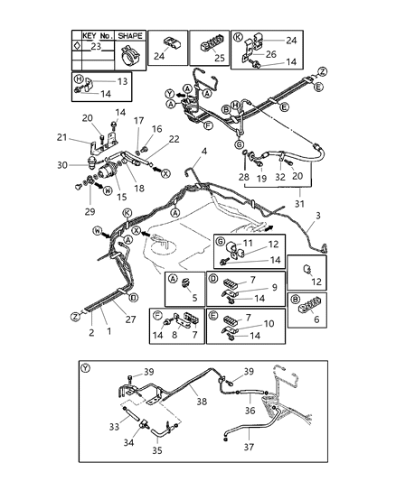 1999 Chrysler Sebring Coupe Fuel Line Diagram