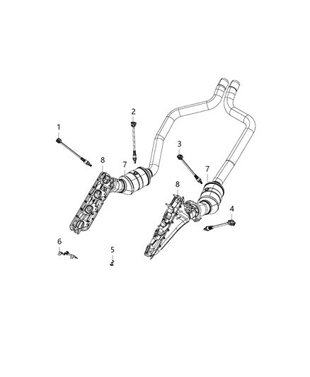 2019 Ram 1500 Oxygen Sensors Diagram 2