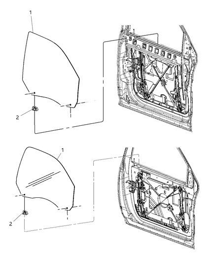 2019 Ram 1500 Classic Front Door Diagram