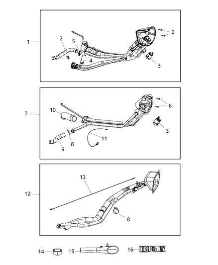 2020 Ram 2500 Fuel Tank Filler Tube Diagram 2