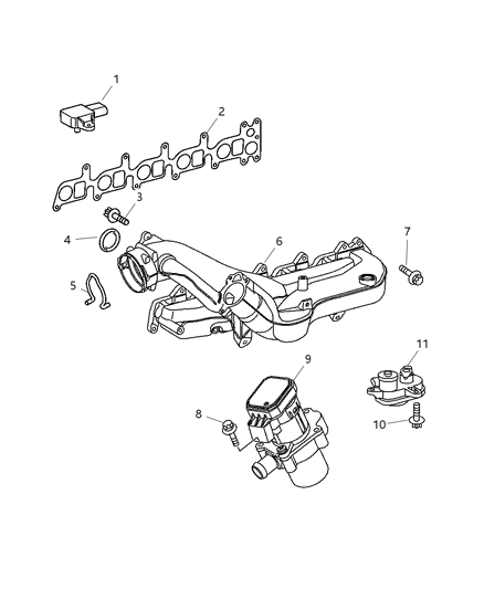 2006 Dodge Sprinter 3500 Intake Manifold Diagram