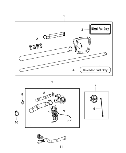 2020 Ram 5500 Fuel Tank Filler Tube Diagram