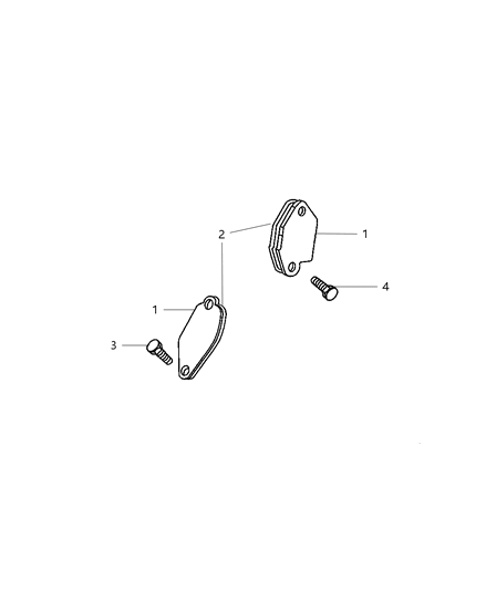 2002 Dodge Stratus Sedan EGR System Diagram 1