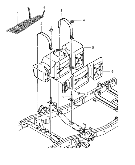 2011 Ram 2500 Fuel Tank Diagram