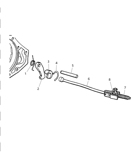 2000 Jeep Wrangler Parking Sprag Diagram 1