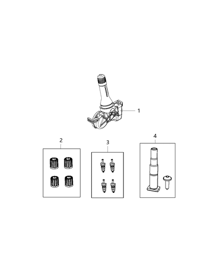 2016 Jeep Renegade Tire Monitoring System Diagram