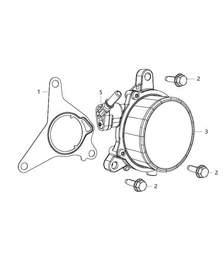 2020 Jeep Renegade Vacuum Pump Diagram