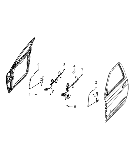 2020 Ram 2500 Wiring - Doors Diagram 3