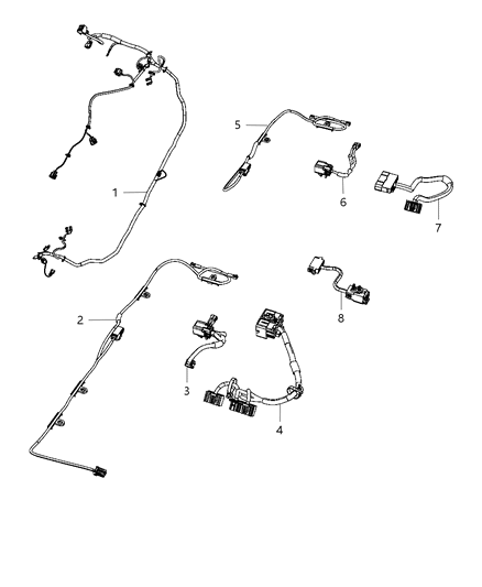 2013 Chrysler Town & Country Wiring Overhead Diagram