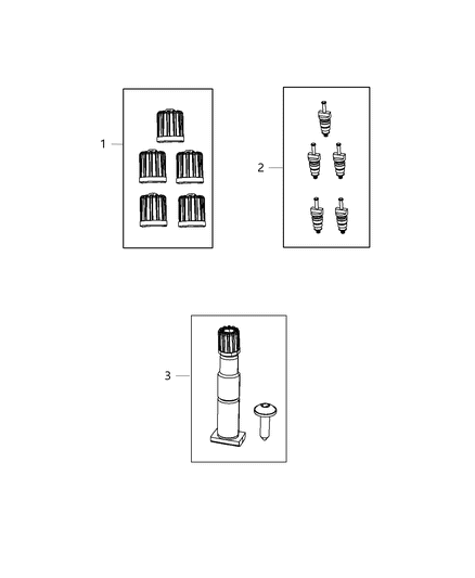 2017 Dodge Journey Tire Monitor System Diagram