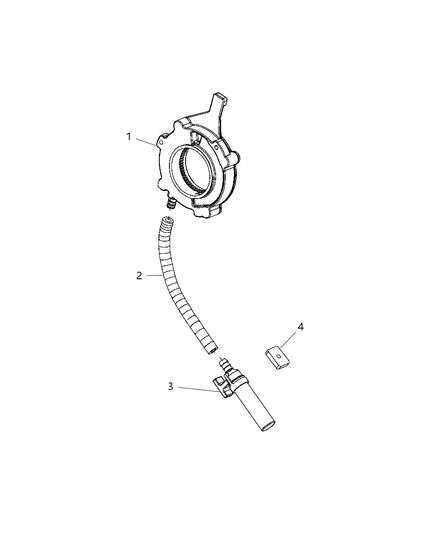 2020 Ram 1500 Classic Oil Pump & Related Parts Diagram 1
