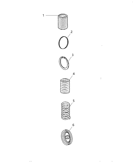 2006 Dodge Grand Caravan Accumulator Springs Diagram 2