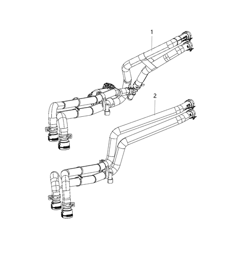 2021 Ram 1500 Heater Plumbing Diagram 2