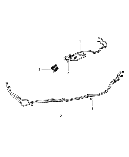 2013 Ram 3500 A/C Urea Plumbing Diagram