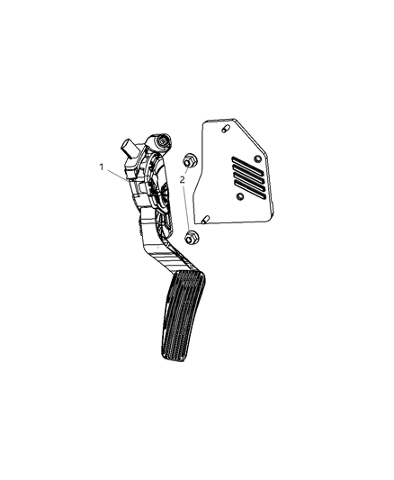 2007 Jeep Liberty Accelerator Pedal Diagram