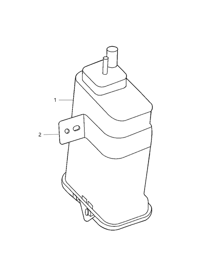 2006 Dodge Viper Vacuum Canister Diagram