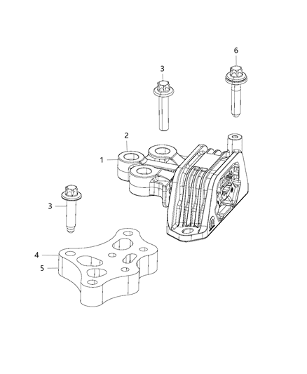 2017 Jeep Renegade Engine Mounting Diagram 2