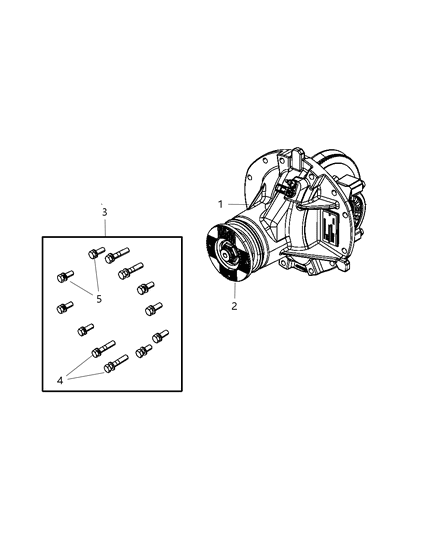 2008 Dodge Ram 5500 Rear Axle Assembly Diagram