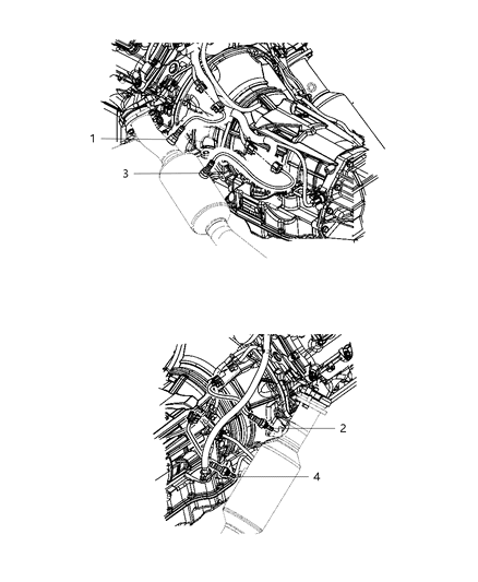 2012 Dodge Durango Oxygen Sensors Diagram 2