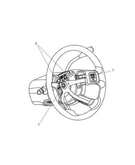 2008 Chrysler Aspen Speed Control Diagram