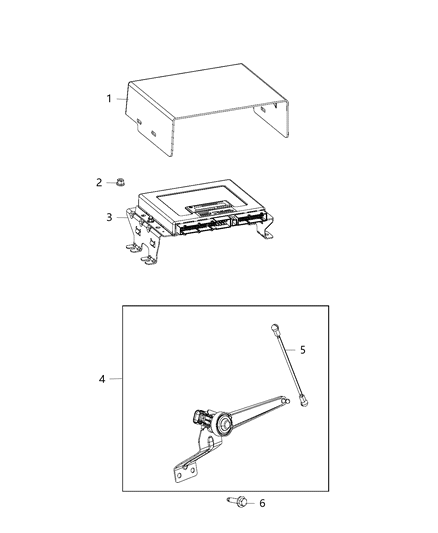 2017 Ram 3500 Air Suspension Module & Sensors Diagram