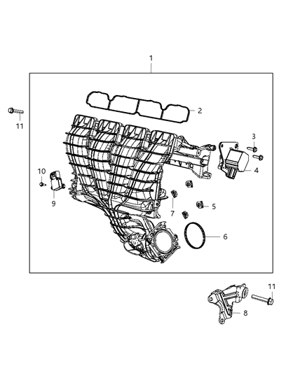 2012 Dodge Caliber Intake Manifold Diagram 3