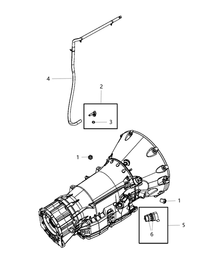 2015 Jeep Wrangler Sensors, Vents And Quick Connectors Diagram
