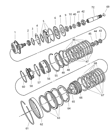 2006 Dodge Charger Gear Train Diagram 1