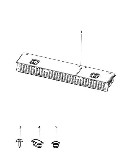 2015 Ram 2500 Rear Storage Compartment Diagram 2