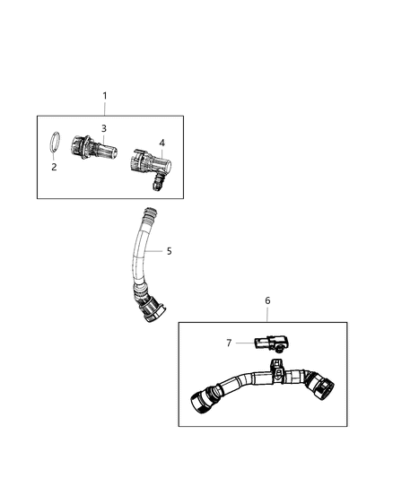 2018 Dodge Challenger Crankcase Ventilation Diagram 4