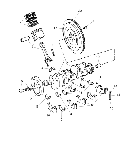 2006 Dodge Ram 3500 Converter Diagram for 4736587AB