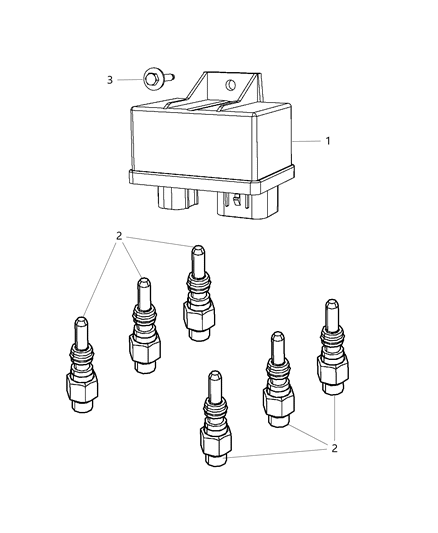 2014 Chrysler 300 Glow Plug Diagram