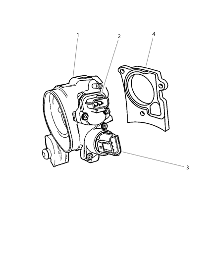 2001 Chrysler Concorde Throttle Body Diagram 2