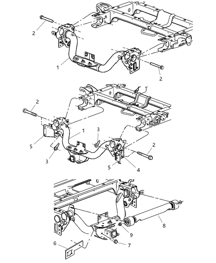 2006 Dodge Ram 1500 Hitch - Towing Diagram