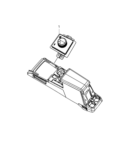 2008 Jeep Liberty Gear Shift Controls Diagram