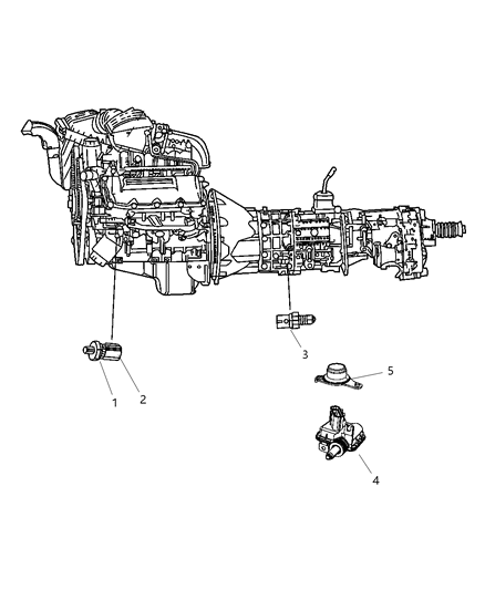 2008 Dodge Ram 3500 Switches Powertrain Diagram